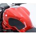 R&G Racing Traction Grips 2-Grip Kit for Ducati Monster 1100/1100 Evo '10-'14, M1200 '11-'22, M1200S/M1200R '14-'22, M797 '17-'21, M821 '14-'21